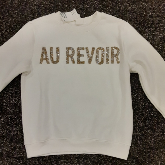 au revoir sweatshirt h&m